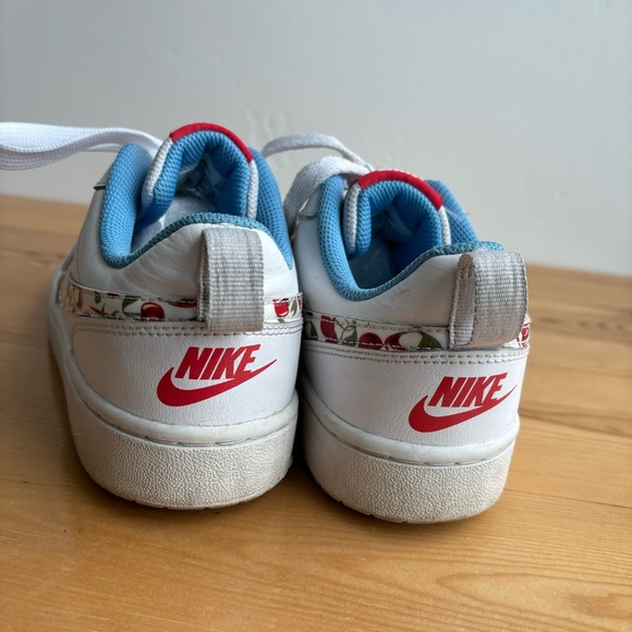 Nike Court Borough Low 2 BG 1 Cherry Shoes | Y7 - Picture 7 of 13